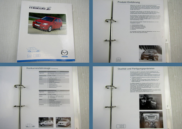 Mazda 2 Typ DY ab 2003 Modellvorstellung Produktinformation