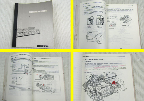 Mazda 323P B2500 Pick Up MPV 1996 Xedos 9 Schulungshandbuch Training 02/1997