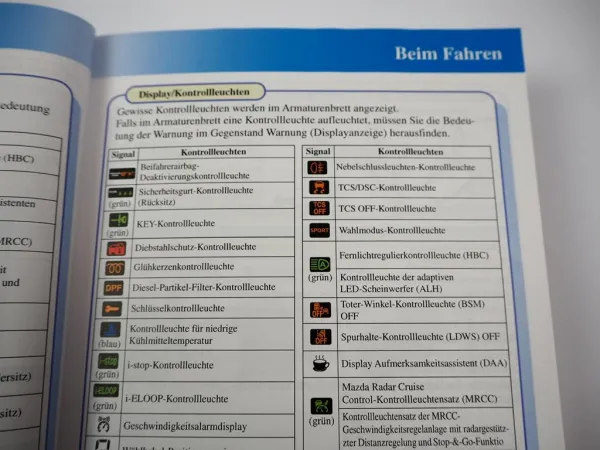 Mazda CX-3 SUV Betriebsanleitung Bedienungsanleitung 2018 Bordbuch