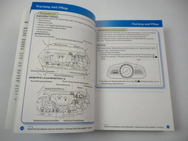 Mazda CX-3 SUV Betriebsanleitung Bedienungsanleitung 2018 Bordbuch