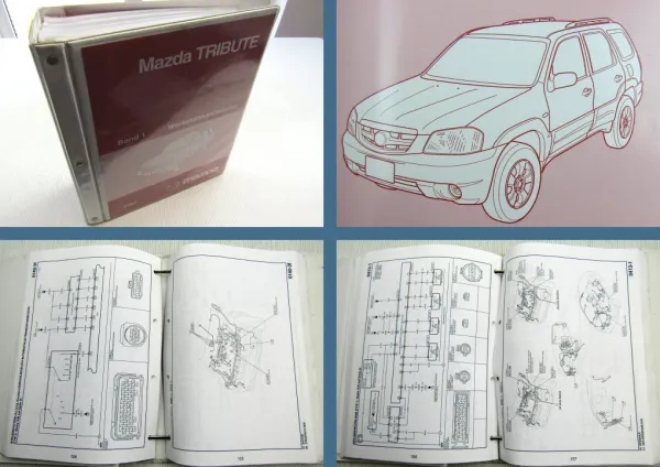 Mazda Tribute I Schaltpläne Elektrik Schaltplan Werkstatthandbuch Stand 2/2004