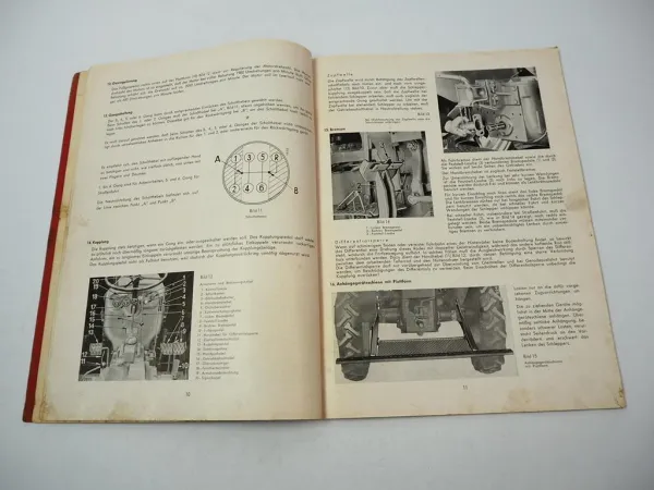 Mc Cormick D-324 Farmall Schlepper Bedienungsanleitung Betriebsanleitung 1956