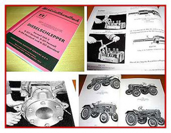 Mc Cormick D212 D214 D217 DLD2 Werkstatthandbuch 1959