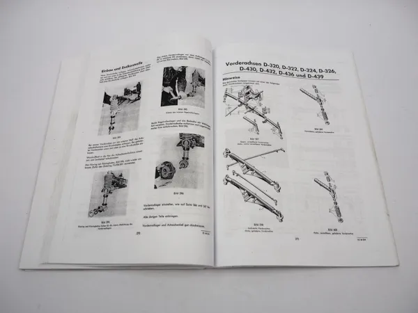 Mc Cormick D432 439 Betriebsanleitung & Werkstatthandbuch Reparaturhandbuch 1964