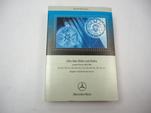 Mercedes 164 169 171 203 209 211 215 219 220 221 230 245 251 Räder & Reifen