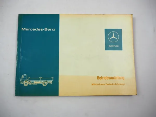 Mercedes Benz 1013 1017 1213 1217 1413 1417 1613 1617 Betriebsanleitung 1977