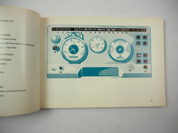 Mercedes Benz 1013 1017 1213 1217 1413 1417 1613 1617 Betriebsanleitung 1978