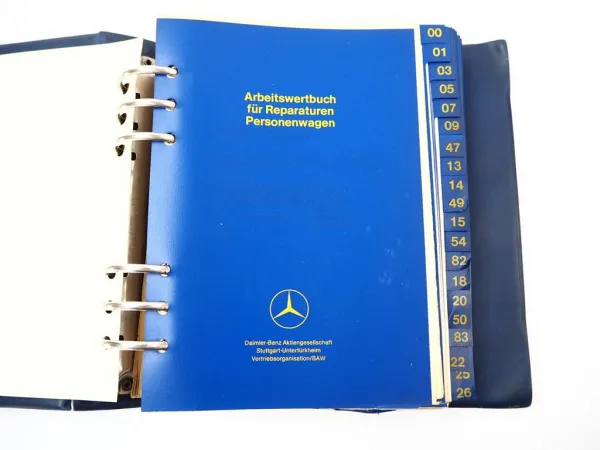 Mercedes Benz 107 SL SLC Roadster Coupe 116 S SE SEL Arbeitswertbuch Reparaturen