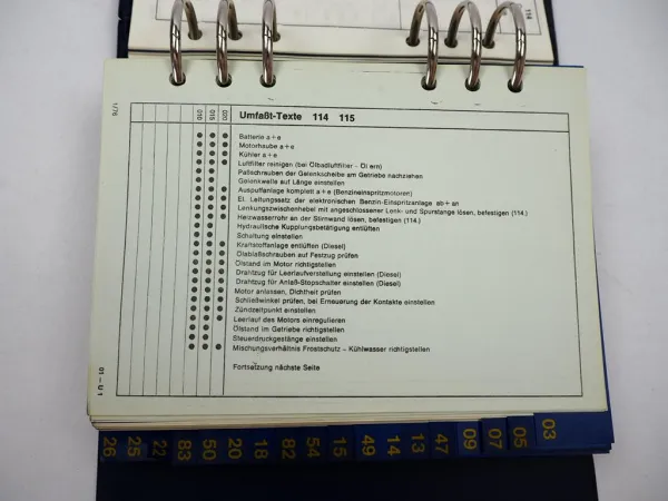 Mercedes Benz 114 115 200D 230 250 280 Coupe Arbeitswertbuch Reparaturen 1976/81
