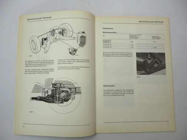 Mercedes Benz 123T 240TD 300TD 230T 250T 280TE Einführungsschrift 1978