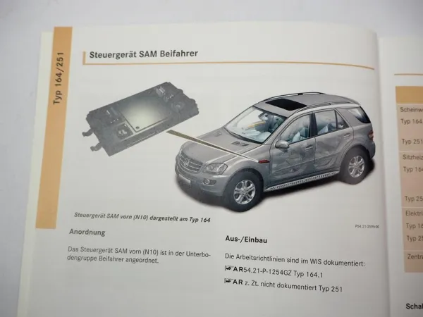 Mercedes Benz 164 251 169 245 171 203 209 211 219 215 230 SAM Steuergeräte 2005