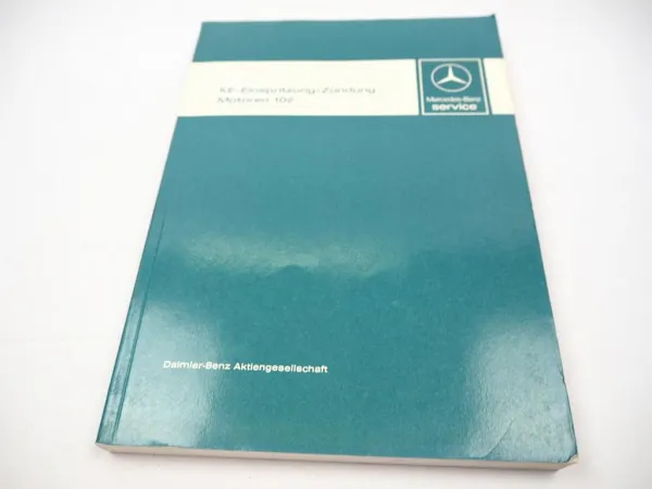 Mercedes Benz 190E 230E KE Einspritzung Zündung Motor 102 Werkstatthandbuch 1986
