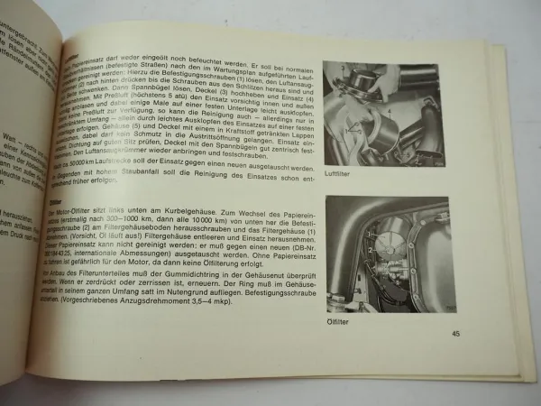 Mercedes Benz 200 220 /8 W115 Betriebsanleitung Bedienungsanleitung 1968