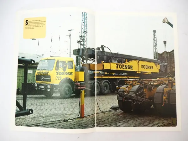 Mercedes Benz 2026 2032 2226 2232 2626 2632 S Sattelzug Prospekt Datenblätter