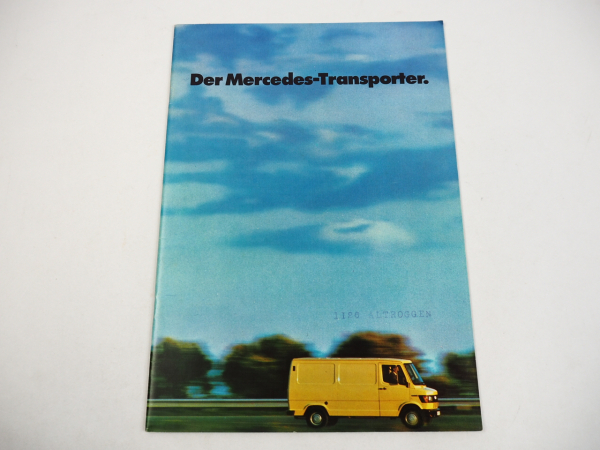 Mercedes Benz 207D 208 307D 308 Bremer Transporter T1 Prospekt 1977