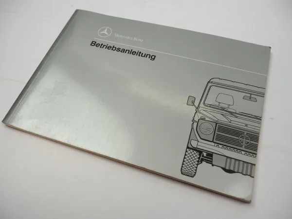 Mercedes Benz 230 GE & 290 GD W461 Betriebsanleitung Bedienung 2/1992 Bordbuch