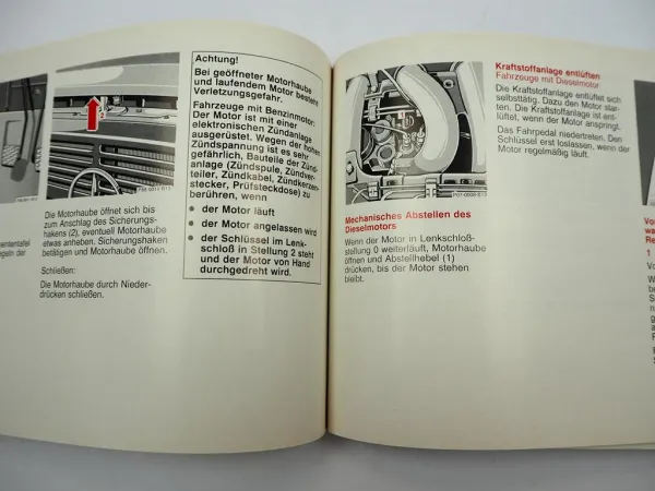 Mercedes Benz 230 GE & 290 GD W461 Betriebsanleitung Bedienung 2/1992 Bordbuch