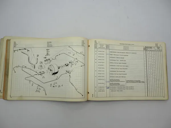 Mercedes Benz 250 280 SE/C W111 Coupe Cabrio Ersatzteilliste Parts List 1968