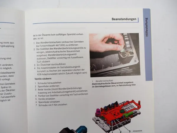 Mercedes Benz 722.9 Automatik Getriebe 7G-Tronic Werkstatthandbuch Schulung 2007