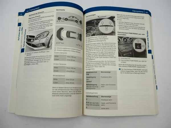 Mercedes Benz A-Klasse W176 Betriebsanleitung 2016 Bedienung Bordbuch Deutsch