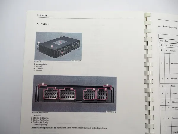 Mercedes Benz ADM-FR Adaptionsmodul als Fahrzeugregelung Betriebsanleitung 1999