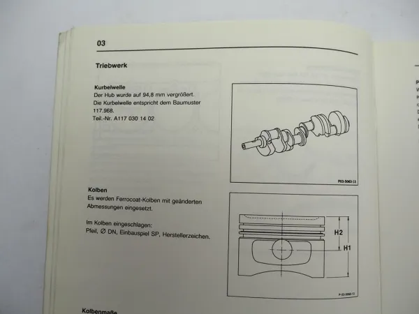 Mercedes Benz AMG 500SL 6.0 R129 Schulungshandbuch Einführungsschrift 1992