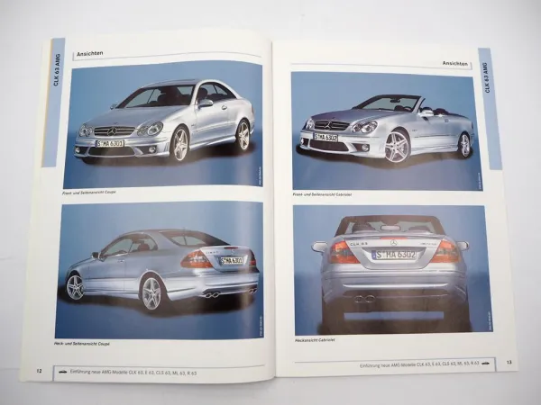 Mercedes Benz AMG-Modelle CLK E CLS ML R 63 Einführung Neuerungen 2006