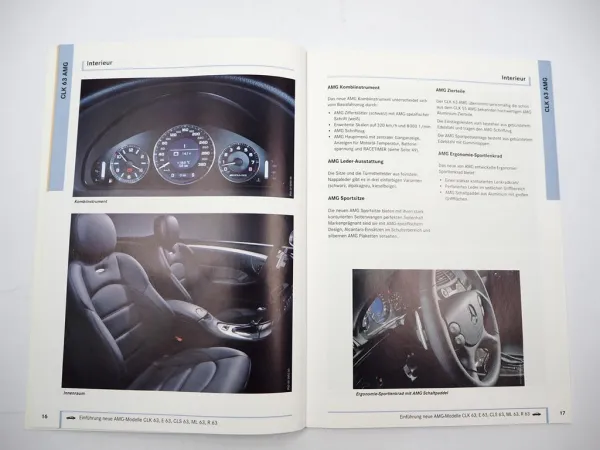 Mercedes Benz AMG-Modelle CLK E CLS ML R 63 Einführung Neuerungen 2006