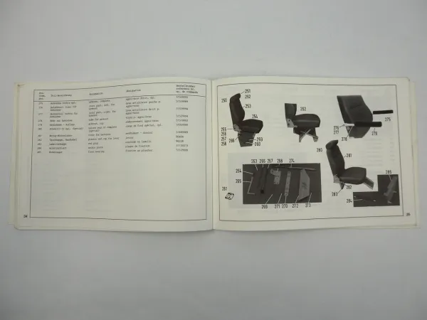 Mercedes Benz Binz Ambulance 2001 Krankenwagen 250D 230E 260E Ersatzteilkatalog