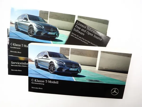 Mercedes Benz C-Klasse T-Modell S205 Betriebsanleitung 2019 Bordbuch Deutsch