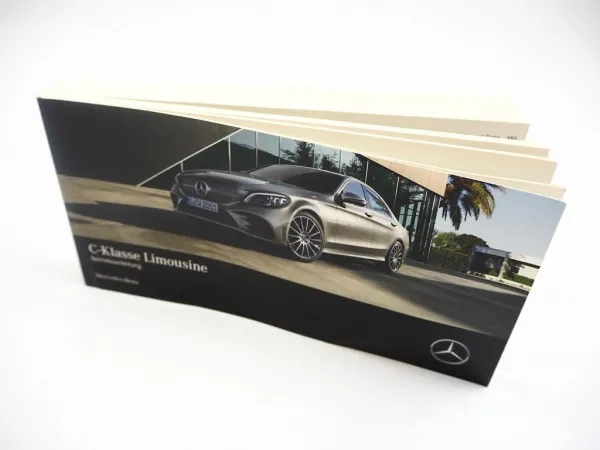 Mercedes Benz C-Klasse W205 Betriebsanleitung 2019 Bedienung Bordbuch Deutsch