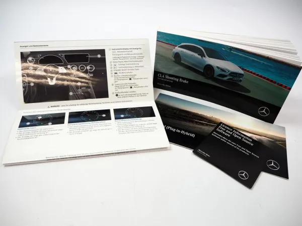 Mercedes Benz CLA Typ 118 Betriebsanleitung 2022 Bedienung Bordbuch