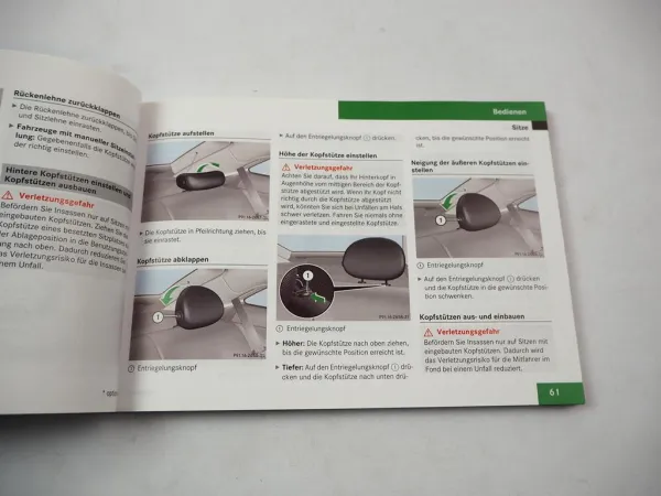 Mercedes Benz CLC 180 200 230 350 CL203 Betriebsanleitung 2008 Bedienung Bordbuch Deutsch