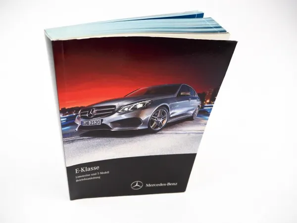 Mercedes Benz E-Klasse E212 + T-Modell S212 AMG Betriebsanleitung 2015 Bordbuch