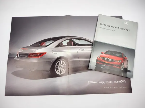 Mercedes Benz E-Klasse W207 E 350 500 550 Coupe Einführungsschrift 2009