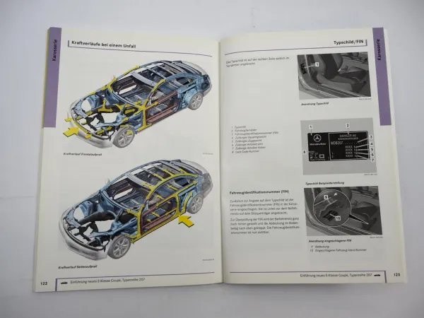 Mercedes Benz E-Klasse W207 E 350 500 550 Coupe Einführungsschrift 2009