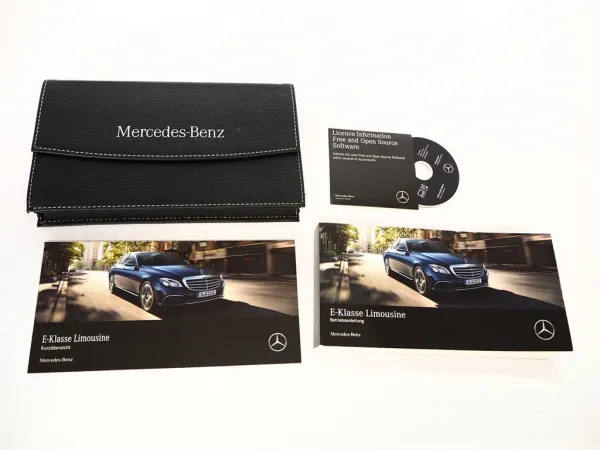 Mercedes Benz E-Klasse W213 Betriebsanleitung Bedienung 2016 Bordbuch deutsch