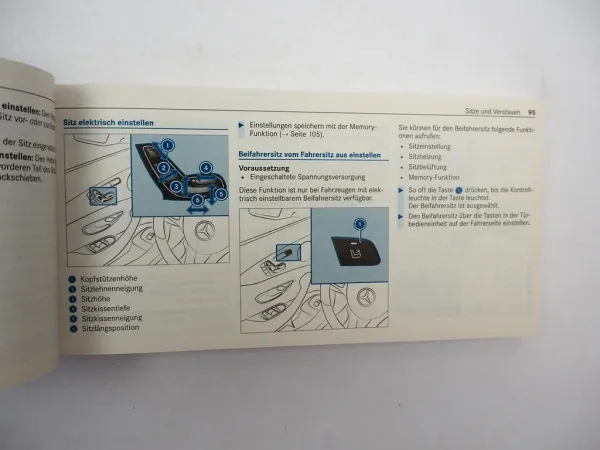 Mercedes Benz E-Klasse Limousine W213 Betriebsanleitung Bedienung 2016 Bordmappe