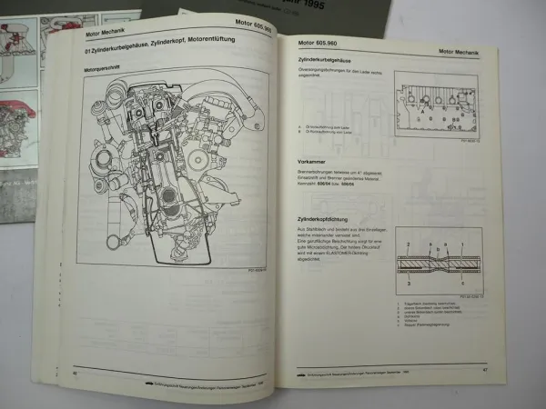 Mercedes-Benz Einführungsschriften 1993-1995 W124 R129 140 202 Werkstatthandbuch