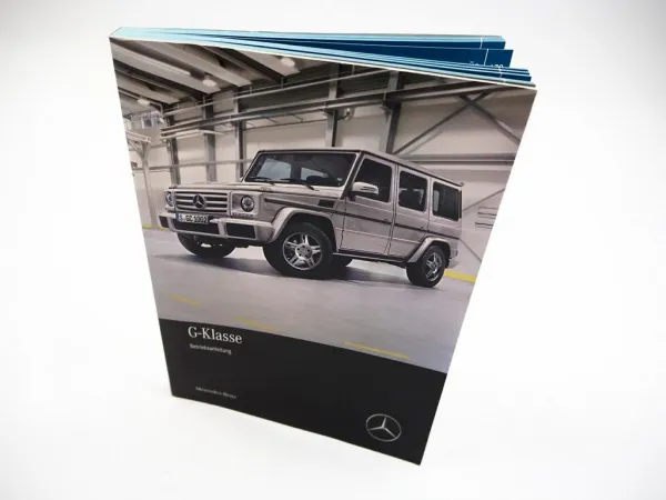 Mercedes Benz G-Klasse 463 G500 G350d AMG Betriebsanleitung Bedienung 2017 Buch