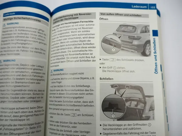 Mercedes Benz GLC X253 Betriebsanleitung 2015 Bedienungsanleitung Bordbuch DE