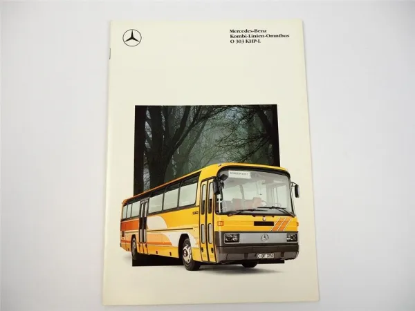 Mercedes Benz Kombi Linien Omnibus O 303 10 11 13 14 15 KHP L Prospekt