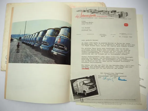 Mercedes Benz L 319 319D Düdo Erfahrungen Düsseldorfer Transporter 1963