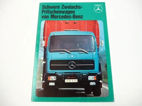 Mercedes Benz LKW 1626 1632 1719 1919 1926 1932 OM401 402 403 Prospekt