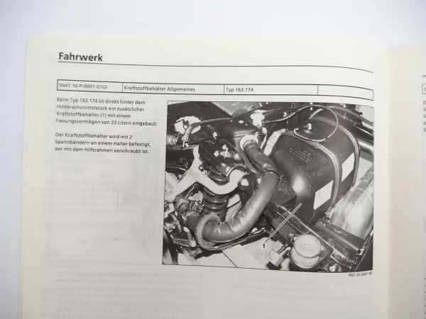 Mercedes Benz M-Klasse Typ 163 2000 Neuerungen ML270CDI 55AMG Einführungsschrift