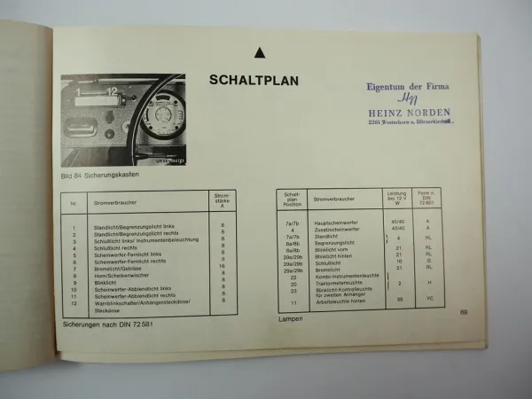Mercedes Benz MB Trac 440 700 800 Schlepper Betriebsanleitung 1978