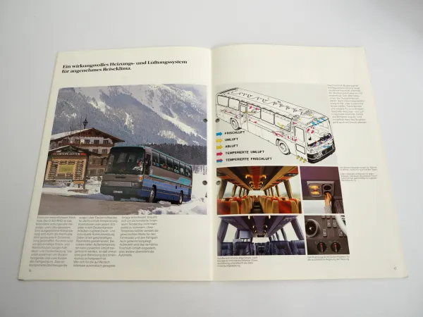 Mercedes Benz O303 RHD Hochdecker Omnibus Prospekt