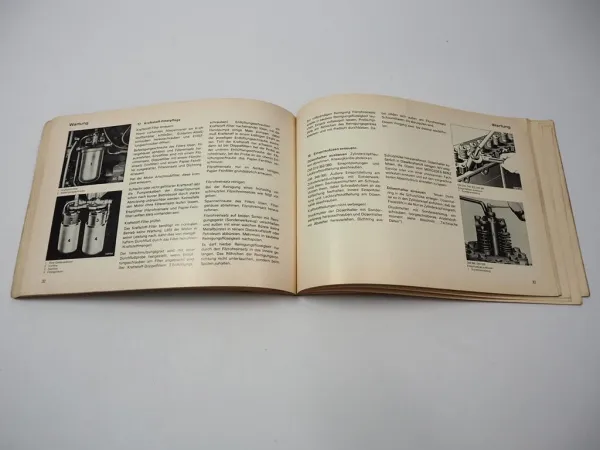 Mercedes Benz OM 314 346 352 355 360 Industriemotor Betriebsanleitung 1980