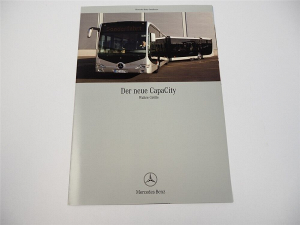 Mercedes Benz Omnibus Der neue Capa City OM 457 hla 260 kW Prospekt