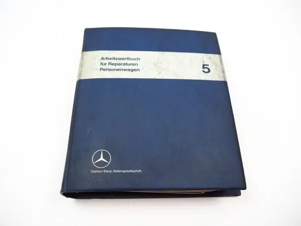 Mercedes Benz PKW 107 114 116 280 350 Arbeitswertbuch Reparaturzeiten 1972/74